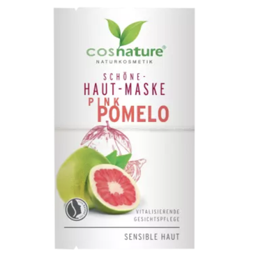 COSNATURE -  Cosnature Naturalna upiększająca maska do twarzy z różowym pomelo